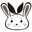 白銀のうさぎ