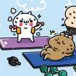 にゃんことくま